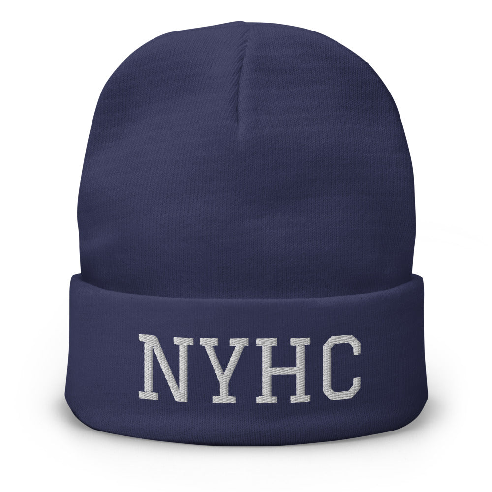 NYHC Embroidered Beanie