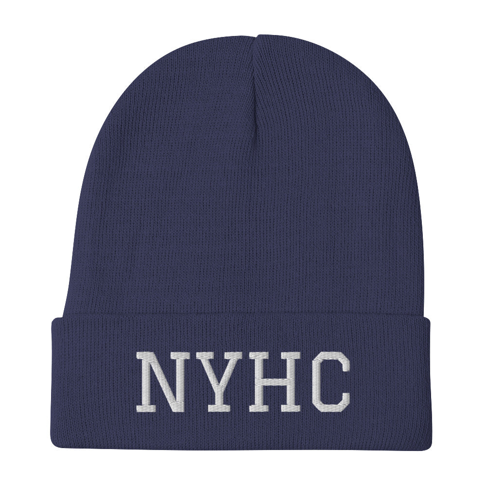 NYHC Embroidered Beanie