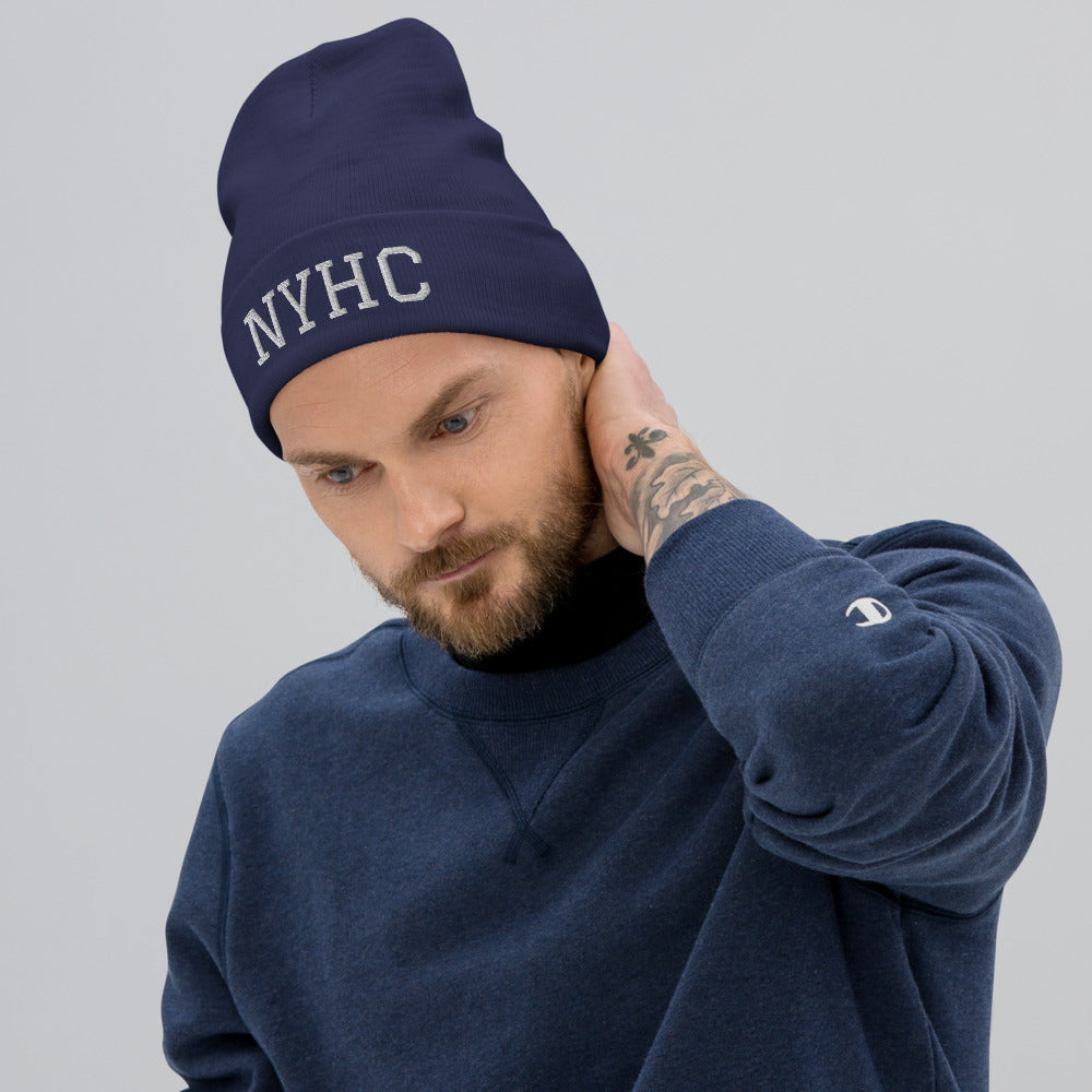 NYHC Embroidered Beanie