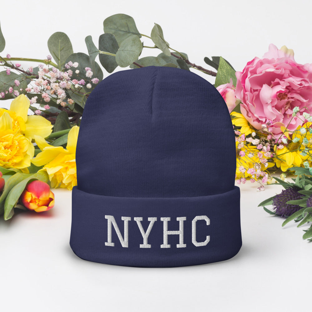 NYHC Embroidered Beanie