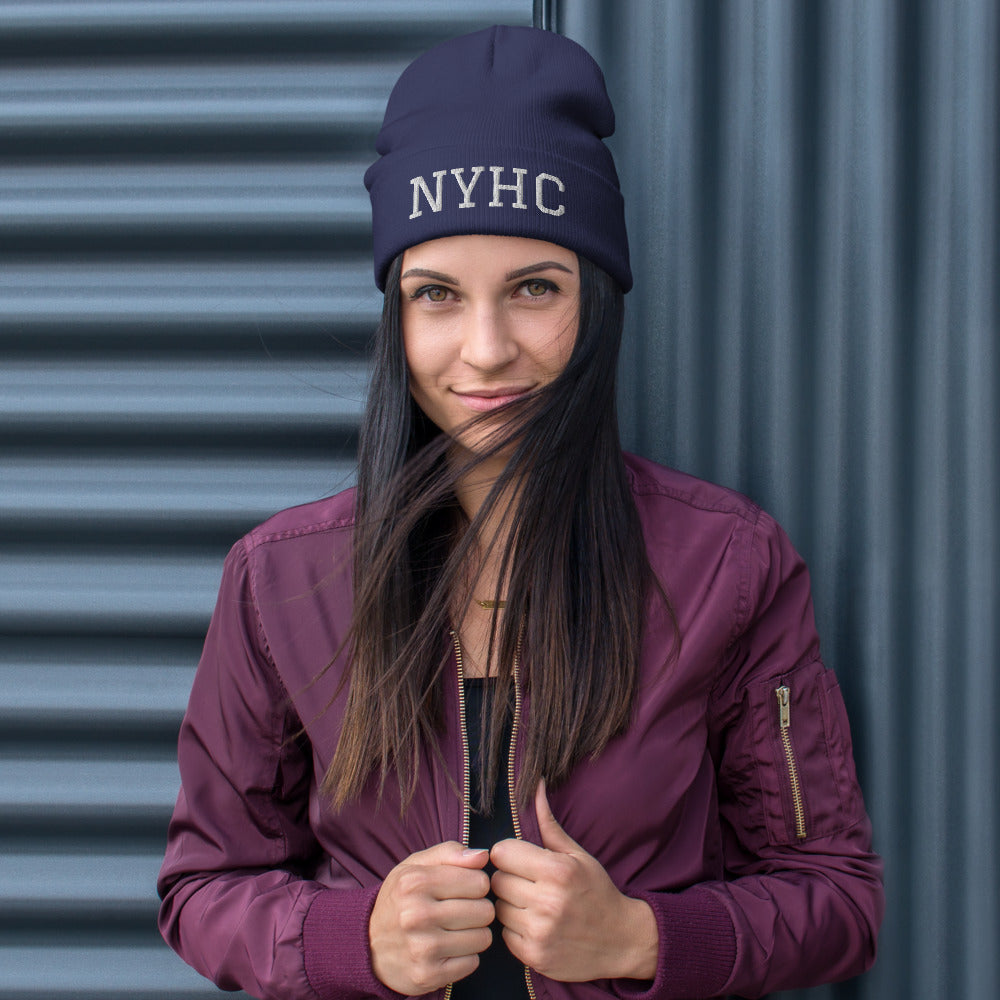 NYHC Embroidered Beanie