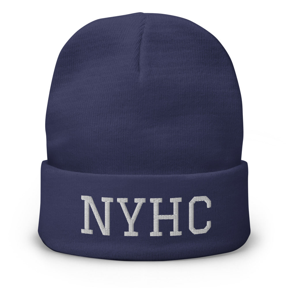 NYHC Embroidered Beanie