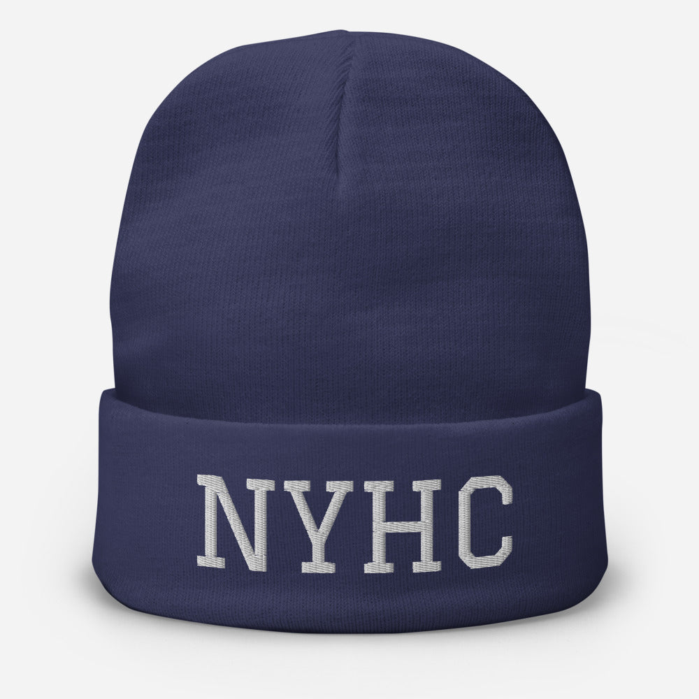NYHC Embroidered Beanie
