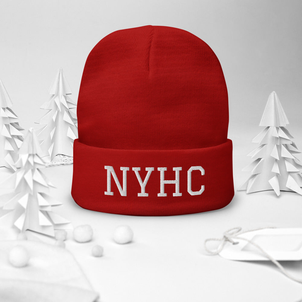 NYHC Embroidered Beanie