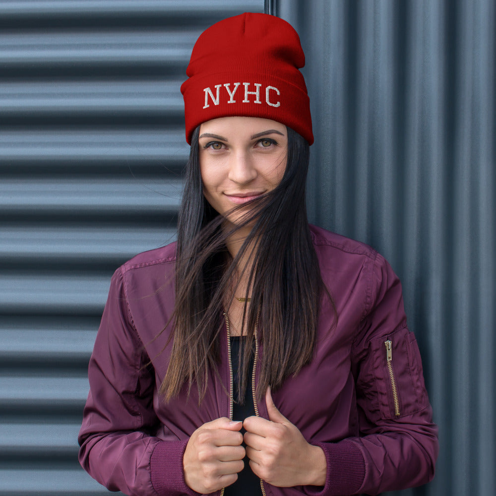 NYHC Embroidered Beanie