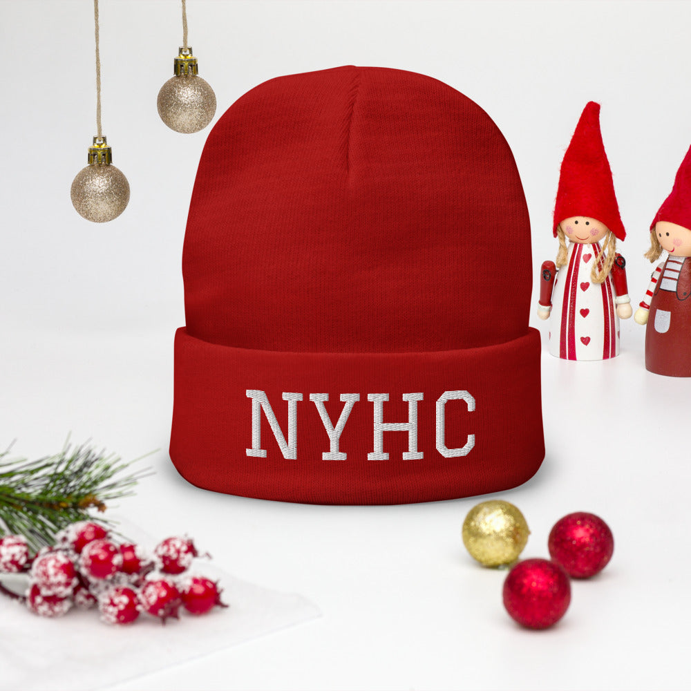 NYHC Embroidered Beanie
