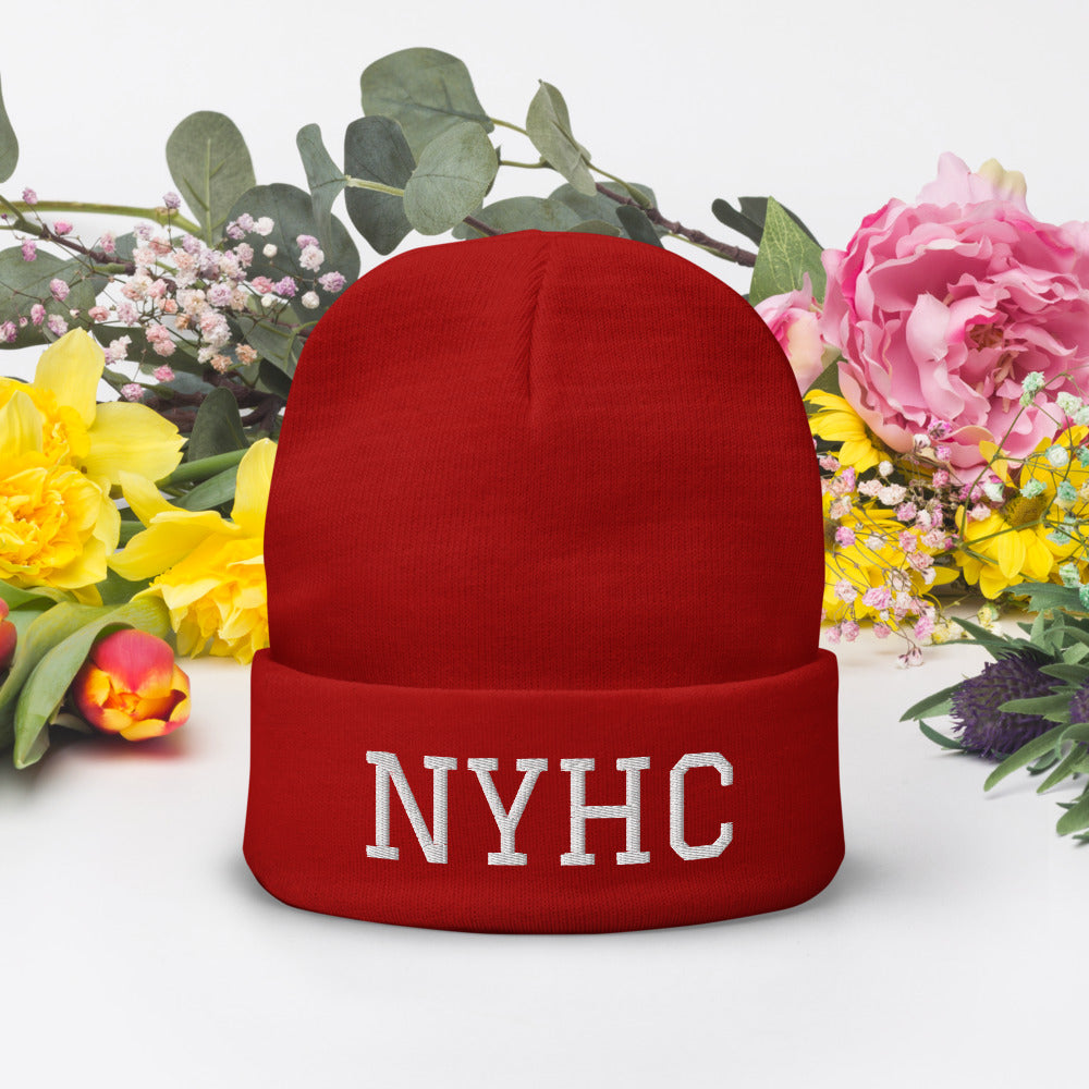 NYHC Embroidered Beanie