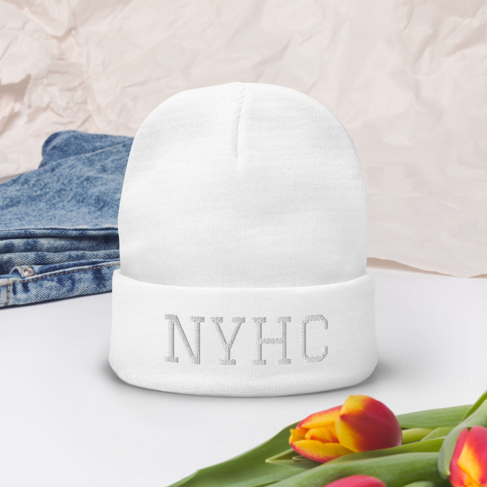 NYHC Embroidered Beanie