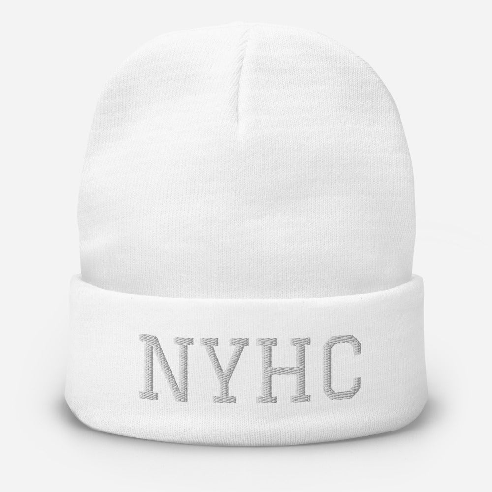 NYHC Embroidered Beanie