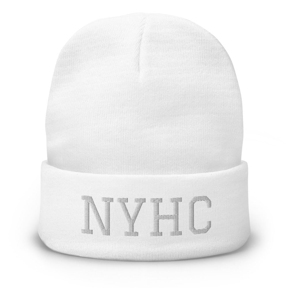 NYHC Embroidered Beanie