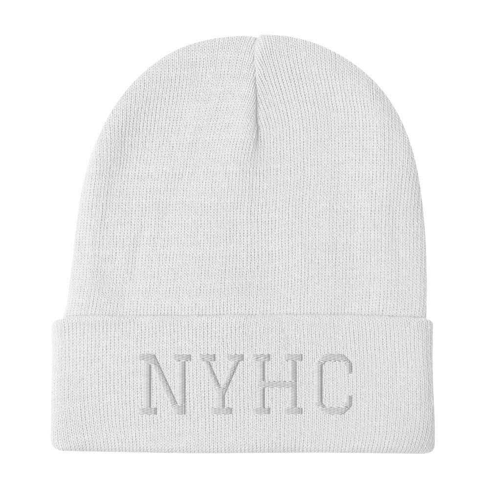 NYHC Embroidered Beanie