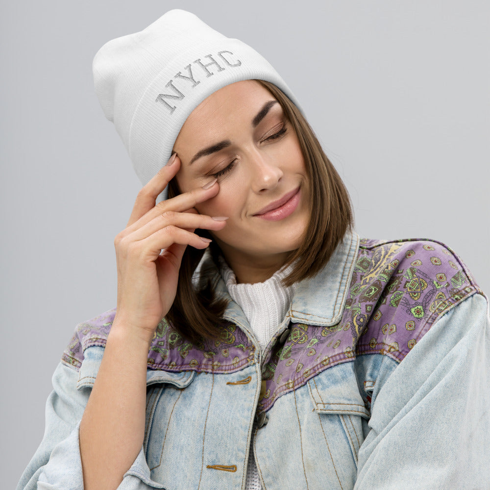 NYHC Embroidered Beanie