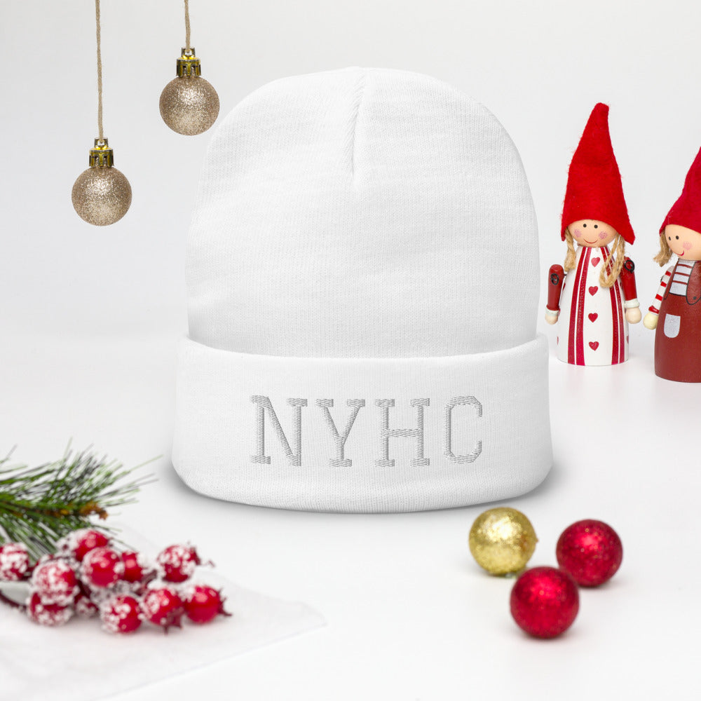 NYHC Embroidered Beanie