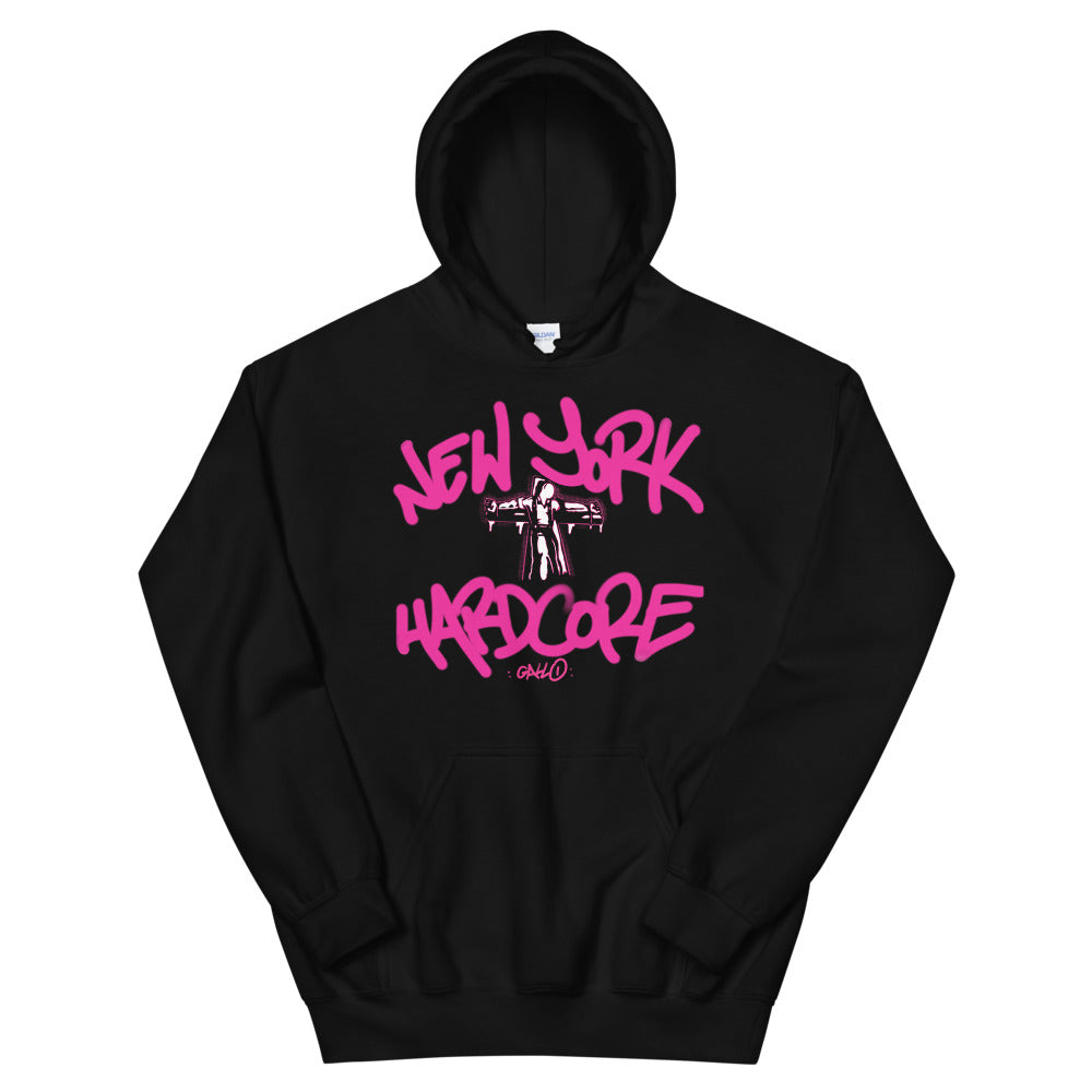 NYHC Crucified - Pink Unisex Hoodie