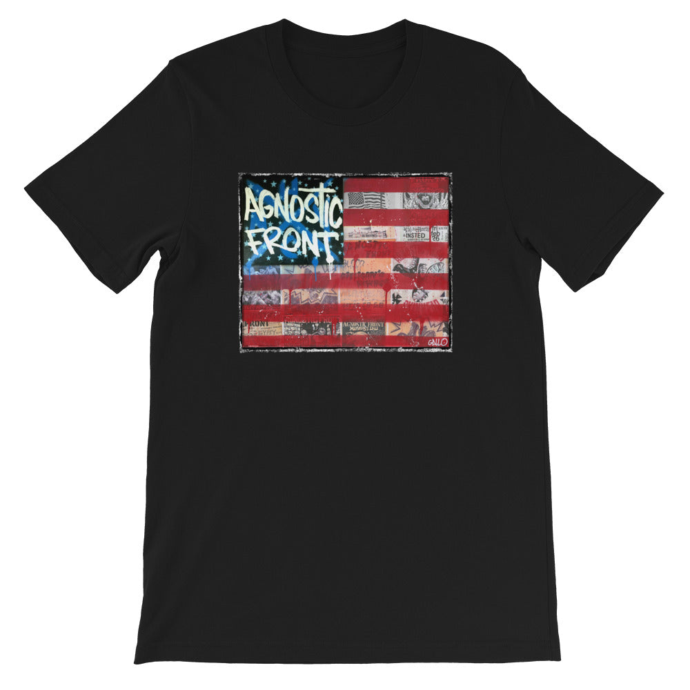 Agnostic Front Flag - Girly Tee