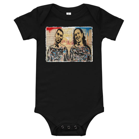 Stigma & Roger- baby onesie
