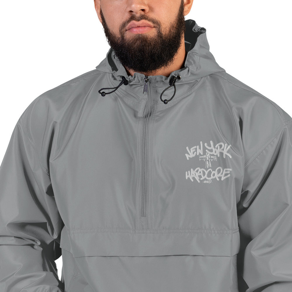 New York Hardcore Crucified Embroidered - Packable Jacket