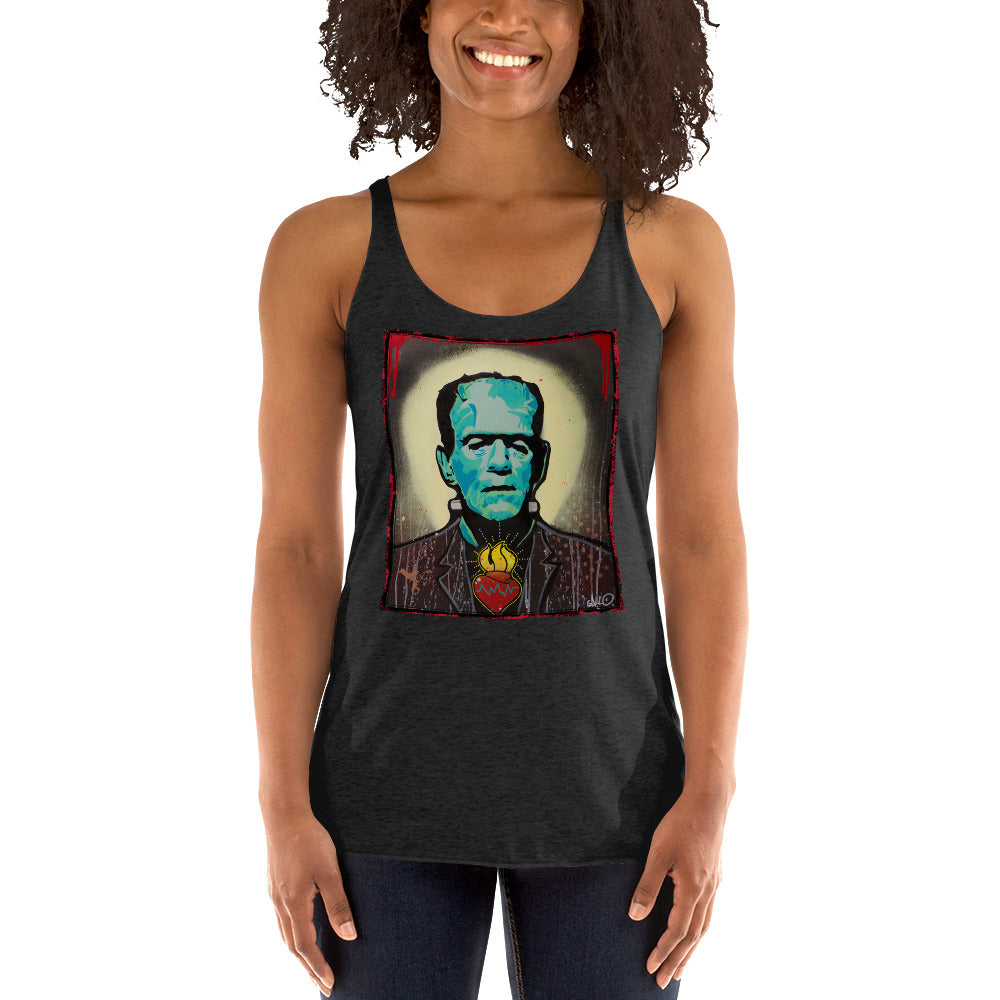 He's Alive - Women's Racerback Tank