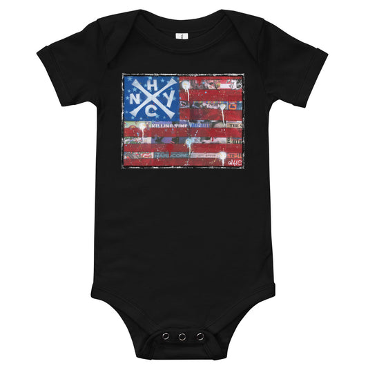 NYHC Flag - Baby Onesie