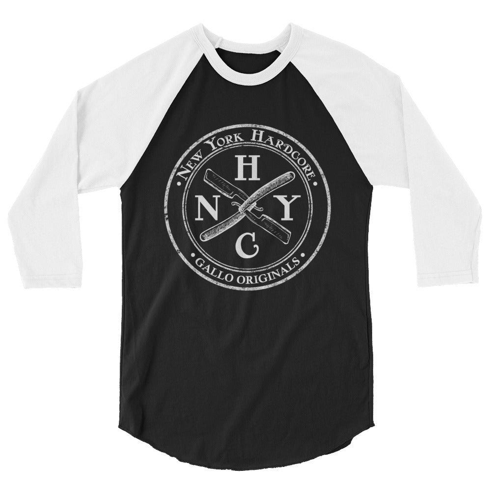 Razor NYHC - 3/4 sleeve raglan shirt