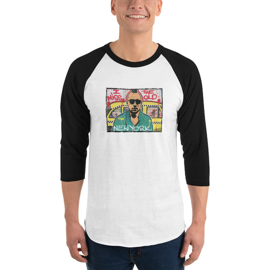 Old New York 3/4 sleeve raglan shirt