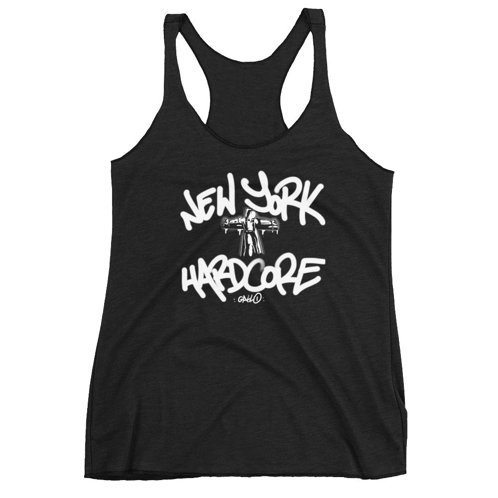 NYHC Crucified- Women's Racerback Tank