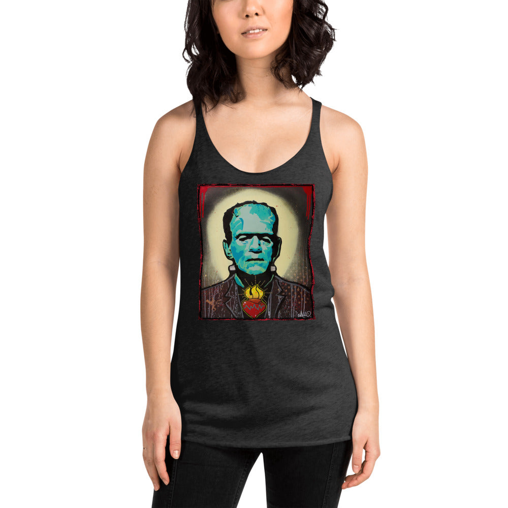 He's Alive - Women's Racerback Tank