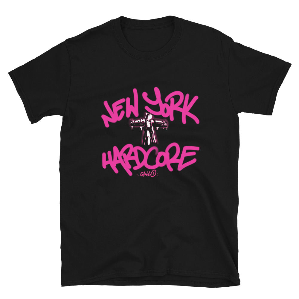 NYHC Crucified Pink - Short-Sleeve girly tee