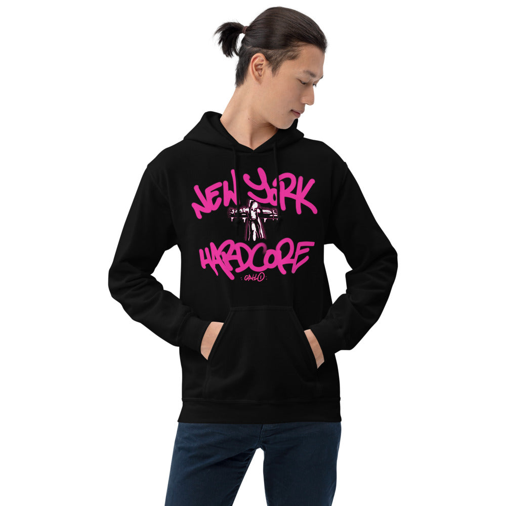 NYHC Crucified - Pink Unisex Hoodie