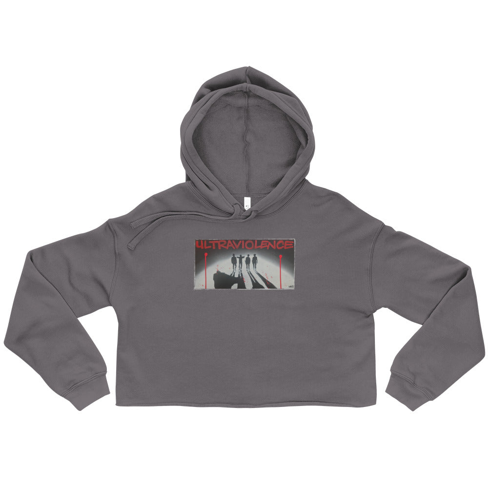 Ultra Violence - Crop Hoodie
