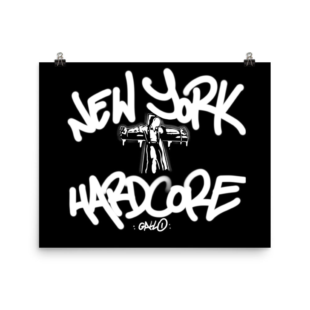 NYHC Crucified - Print