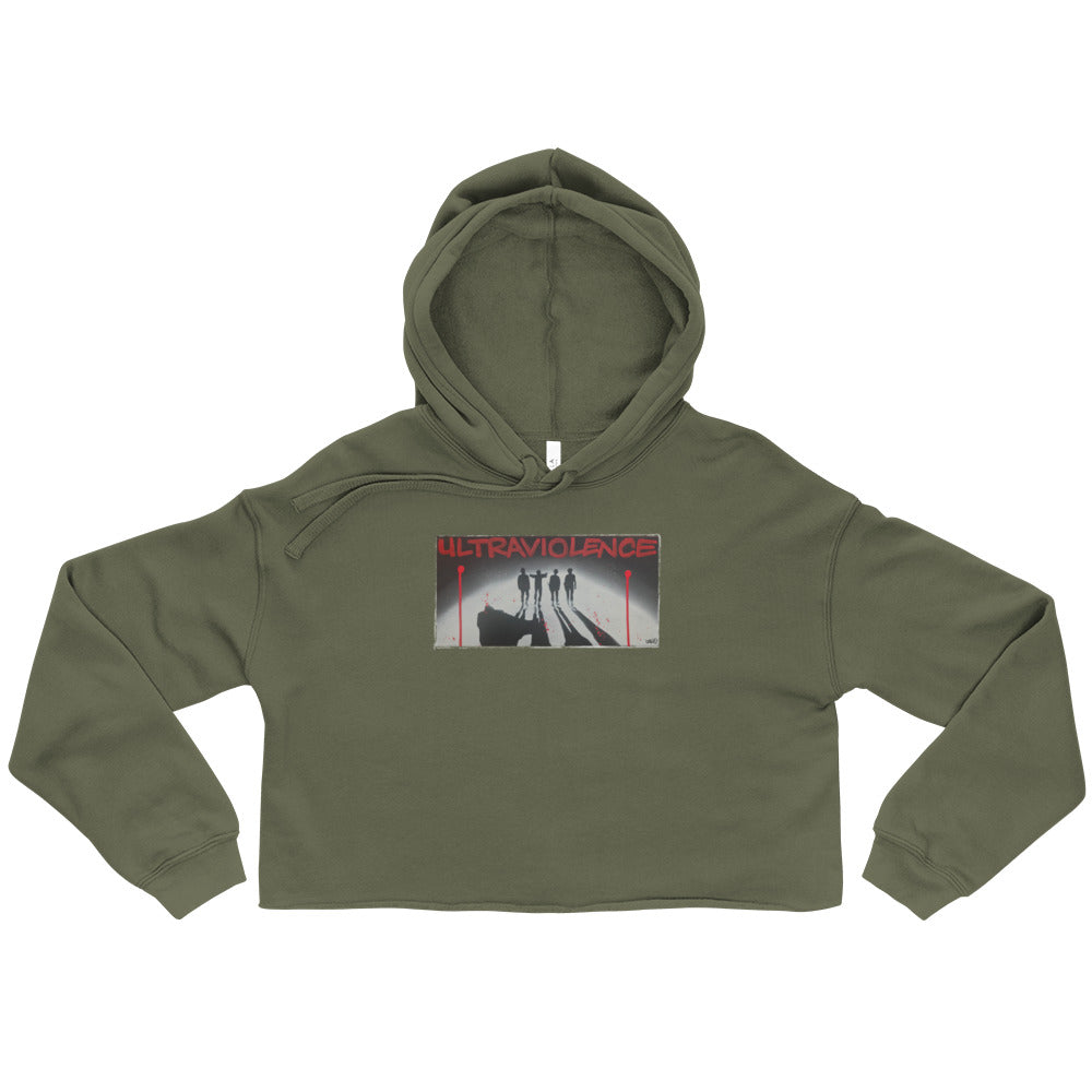 Ultra Violence - Crop Hoodie