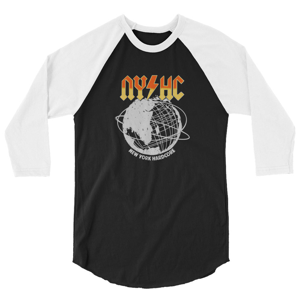 NYHC 3/4 sleeve raglan shirt