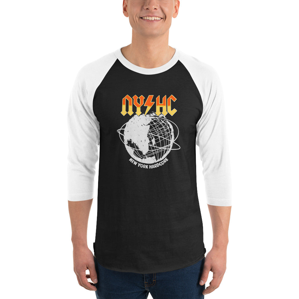 NYHC 3/4 sleeve raglan shirt