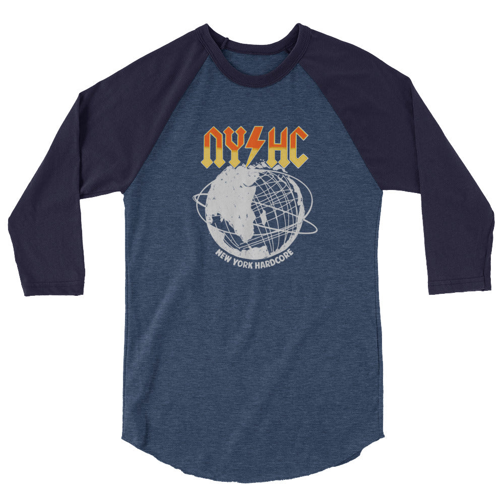 NYHC 3/4 sleeve raglan shirt