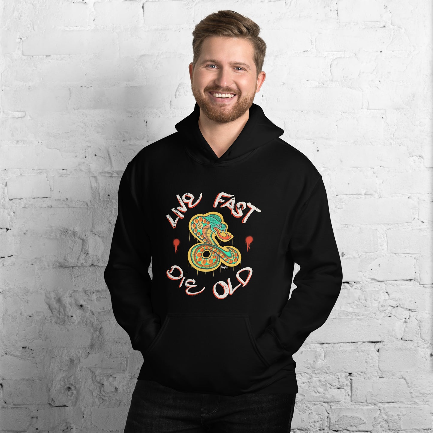 Live Fast Die Old Unisex Hoodie