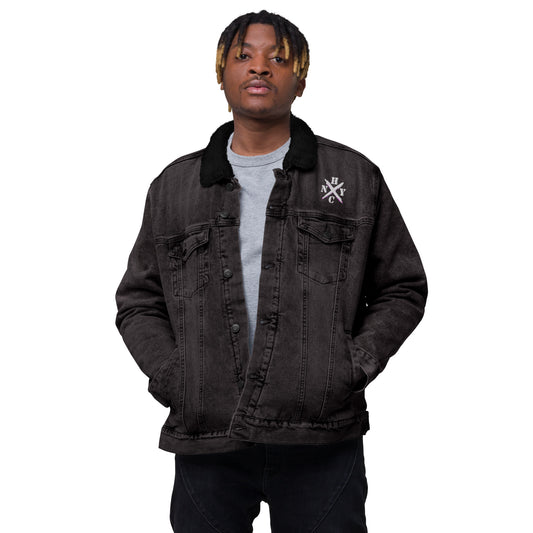 NYHC Unisex denim sherpa jacket