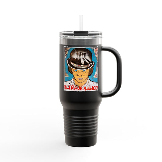 Ultra Violence Black Insulated Travel Mug  40oz