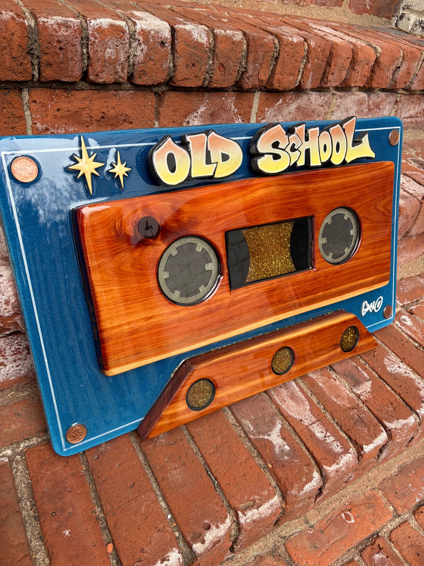 Old School Cassette 24x14