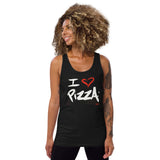 I Heart Pizza Unisex Tank Top