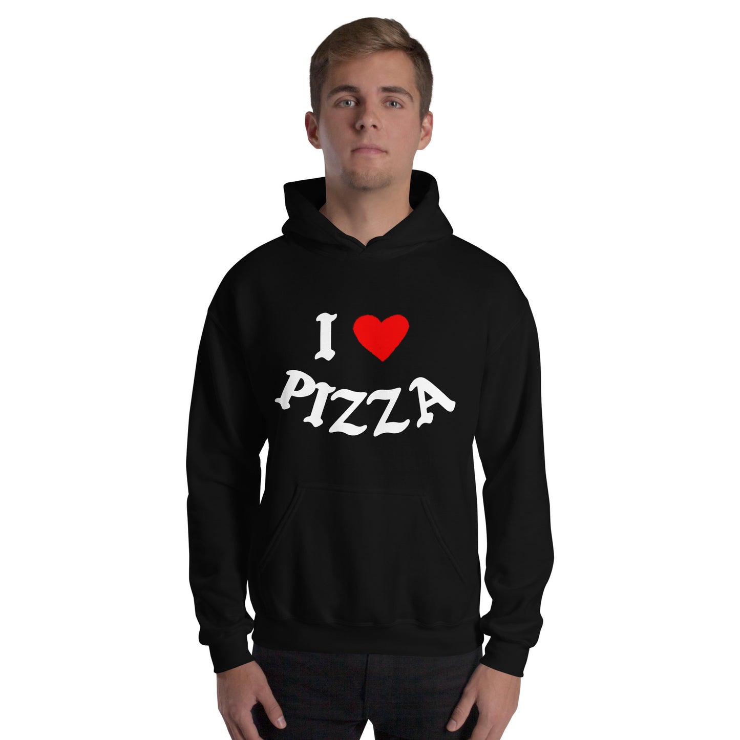 I Love Pizza Hoodie-Unisex