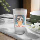Frosted Pint Glass, 16oz