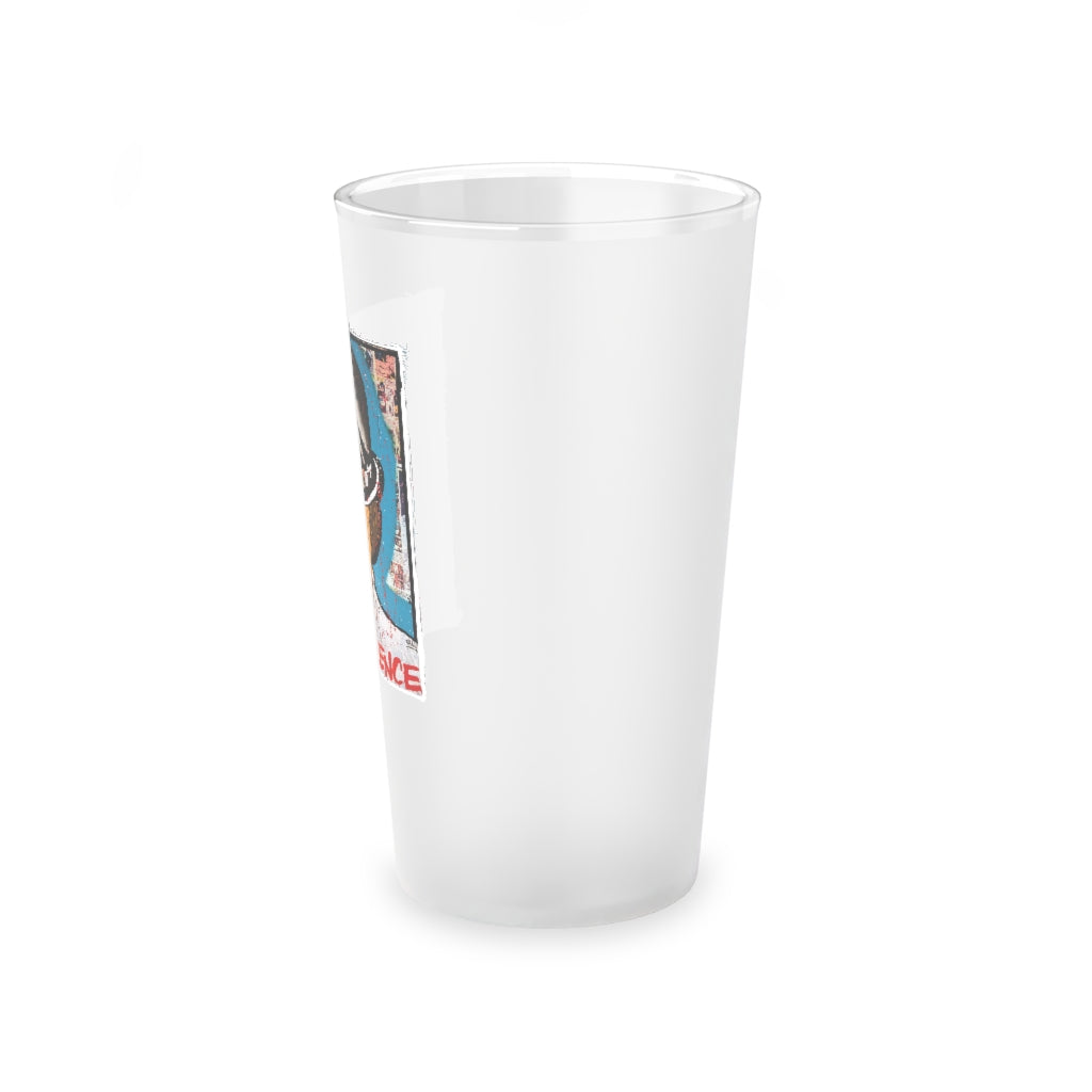 Frosted Pint Glass, 16oz