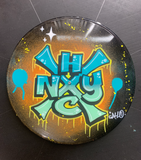 NYHC PAINTED RECORDS