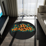 Old New York Round Rug