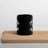 Fuck Around Find Out Black Glossy Mug