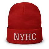 NYHC Embroidered Beanie