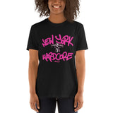 NYHC Crucified Pink - Short-Sleeve girly tee