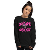 NYHC Crucified -Pink Long Sleeve Shirt