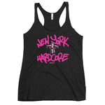 NYHC Crucified- Pink Racerback Tank